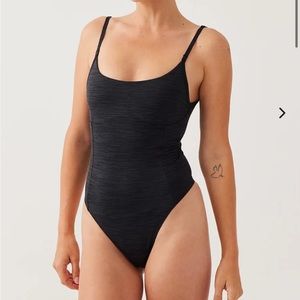 OV Techsweat leotard in Brown